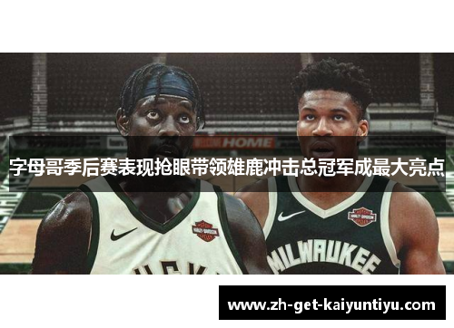 字母哥季后赛表现抢眼带领雄鹿冲击总冠军成最大亮点 字母哥季后赛表现抢眼带领雄鹿冲击总冠军成最大亮点